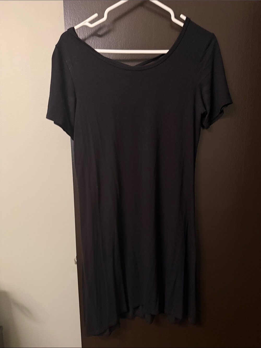 Olivia Rae Black Midi Dress